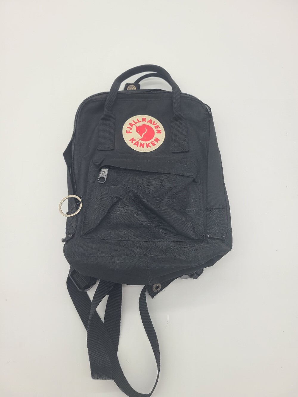 Fjallraven Kanken Mini Backpack Black Swedish Small Daypack Travel School Bag